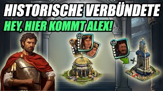 HISTORISCHE VERBÜNDETE verbessern eure Stadt  Forge of Empires [upl. by Nywles]