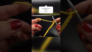 Tunesisches Muster knitting diy tutorial handmade howto crochet häkeln [upl. by Shafer]