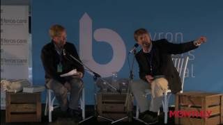 PJ O’Rourke in Conversation with Kerry O’Brien Byron Writers Festival 2016 [upl. by Enelram]