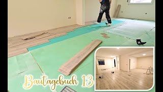 NEUER Boden ⚒️13Bautagebuch 2024🤩Minimi🎀 [upl. by Dorkus]