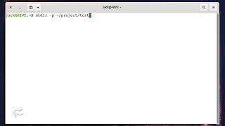 Linux 101 How to create a directory from the command line [upl. by Haidabo569]