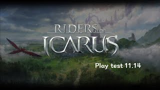 Riders of Icarus Play test 11 14 [upl. by Anilec]