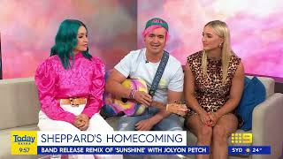 Sheppard Talks About Our Collab on The Today Show Australia [upl. by Kylstra]