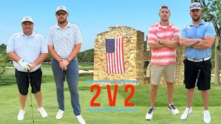 Lefties vs Righties 2v2 Scramble  Whiskey Creek Golf Course  Front 9 [upl. by Einahpetse]