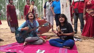 Music at Sonajhuri Haat Shantiniketan [upl. by Odlareg]