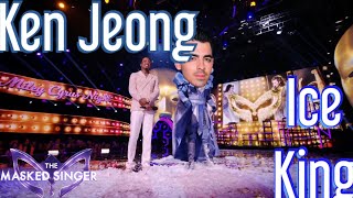 Ken Jeong Thinks Ice King Could Be Joe Jonas  The Masked Singer USA Season 12 Ep 8 [upl. by Howell]