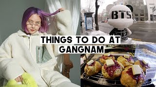 Things to Do at Gangnam Dyeing Hair Shopping Vegan Noodles and More  Q2HAN [upl. by Libre906]