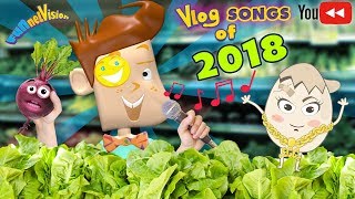 FUNnel Fam Vlog Songs of 2018 Youtube Rewind Music Vision [upl. by Cinda]