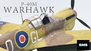 Curtiss P40M Warhawk Trumpeter 132 Full build aircraft model kit [upl. by Elatsyrk651]