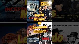 Top 10 Movies Of Leonardo DiCaprio movie netflix shorts trendingshorts bestactor bestacting [upl. by Aikenahs]