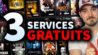 3 SERVICES pour REGARDER des FILMS et SÉRIES GRATUITEMENT  et légalement [upl. by Haikezeh]