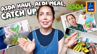 An ASDA Haul A Budget ALDI Recipe Opening Packages  A Bit Of Everything Vlog Spring Summer 24 [upl. by Festus230]