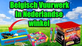 Belgisch merk in Nederlandse Vuurwerk winkel [upl. by Eisaj]