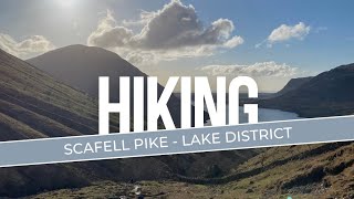 hiking scafell pike  Lake District [upl. by Ojiram]