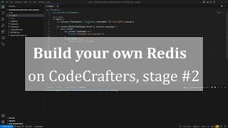 Build your own Redis on CodeCrafters Stage 2 [upl. by Rehoptsirhc]