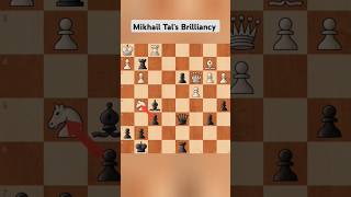 Mikhail Tals Brilliancy chess mikhailtal [upl. by Gunzburg]