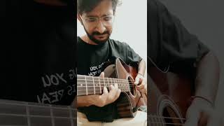 Haule Haule Sargam srk guitar [upl. by Anatnom934]