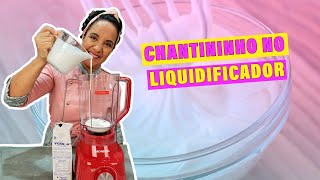 CHANTININHO BATIDO NO LIQUIDIFICADOR DÃ CERTO CHEF LÃ‰O OLIVEIRA [upl. by Piderit740]