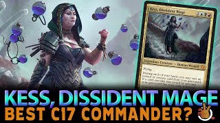 Is Kess Dissident Mage the Best Commander from C17  The Command Zone 176  Magic the Gathering [upl. by Asilenna]