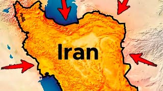 ईरान की जियोग्राफी  Why Iran can not be Conquered  geography of iran Iran in map maf of Iran [upl. by Lilli]