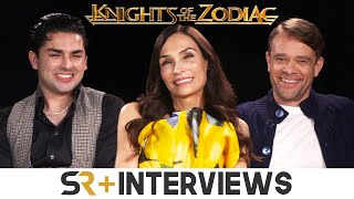 Famke Janssen Nick Stahl amp Diego Tinoco Interview Knights of the Zodiac [upl. by Tabitha]