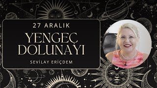 YENGEÇ BURCUNDA YILIN SON DOLUNAYI  27 ARALIK 2023 [upl. by Nauquf]