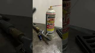 Recharge an EMPTY Aerosol Can wd40 spraypaint aerosol lifehacks tools BlasterProducts [upl. by Hortensa]