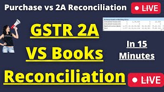 GSTR 2A vs books reco in GSTZEN [upl. by Leonardo]