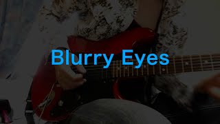 【Larc en ciel】Blurry Eyes【ギター弾いてみた】 [upl. by Yereffej]