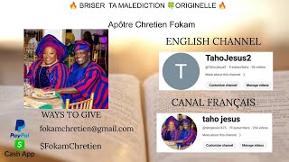 🔥BRISER TA MALEDICTION 🍀ORIGINELLE🔥Apôtre Chretien Fokam [upl. by Chun649]