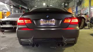 EXHAUST CATBACK BMW 325i E92 [upl. by Moyer587]