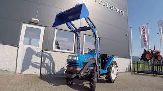 Iseki Landleader TA207 4wd  0859 Draaiuren  Voorlader [upl. by Aman]