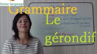 Le gérondif [upl. by Eastlake]