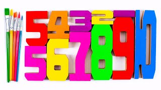 Basic Addition For Kids Wooden Numbers 110 [upl. by Elna]