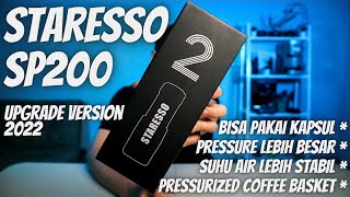 REVIEW ALAT ESPRESSO MANUAL  STARESSO SP 200 UPDATE VERSION 2022 BISA PAKAI CAPSULE NESPRESSO [upl. by Atwood]