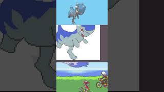 Recreating Cranidos from pokemon as pixelart [upl. by Ydaj]