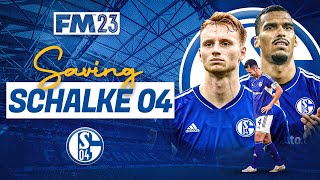 Can I Save SCHALKE From Relegation In FM23 [upl. by Enidlareg890]