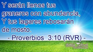 Administradores de Dios – Proverbios 3 9 – 10 y 2 Corintios 8 18 – 19 [upl. by Amleht]