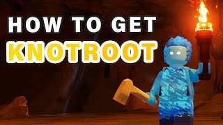 How to get Knotroot  Finding Caves ► LEGO Fortnite [upl. by Irual]