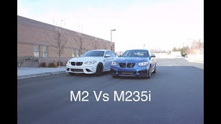 M2 Vs M235i Exterior Interior amp Sound [upl. by Alfredo650]