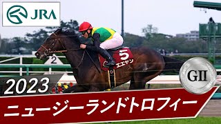 2023年 ニュージーランドトロフィー（GⅡ）  エエヤン  JRA公式 [upl. by Ramar]