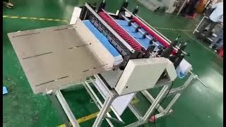 Automatic paper PET film roll to sheet slitting cutter cutting machine [upl. by Inohs218]