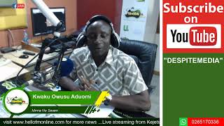 EMMRA NO SESEN ON HELLO1015 WITH KWAKU OWUSU ADUOMI07112024 [upl. by Vada]