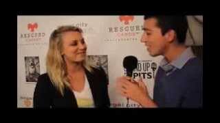 Mayhem Entertainment  Interview With Kaley Cuoco Part 2  Stand Up for Pits [upl. by Ardnola767]