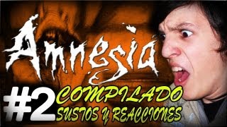 AMNESIA  COMPILADO DE SUSTOS Y REACCIONES 2 Y MOMENTOS GRACIOSOS  CON ALFREDITO [upl. by Leihcar]