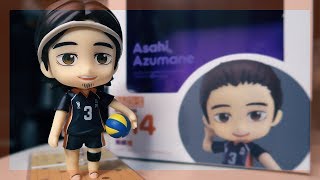 UNBOXING  Haikyuu ハイキュー Azumane Asahi Nendoroid [upl. by Joelly]