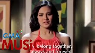 Julie Anne San Jose I Ill Be There I LYRIC video [upl. by Nevetse]