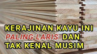 IDE USAHA TERLARIS  MEMANFAATKAN KAYU BEKAS MEJADI PRODUK PALING LARIS [upl. by Marysa109]