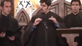 Orthodox Chant Ti ipermajo Kontakion Τη υπερμάχω Coro Bizantino S Juan Damasceno [upl. by Akemeuwkuhc632]