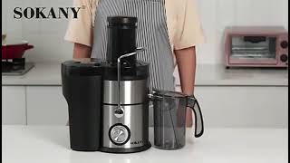 SK629 SOKANY 6 IN 1 JUICER amp BLENDER [upl. by Eserehc]